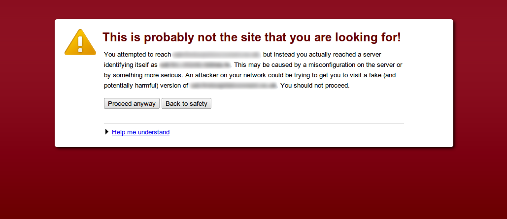 Paypal's SSL certificate